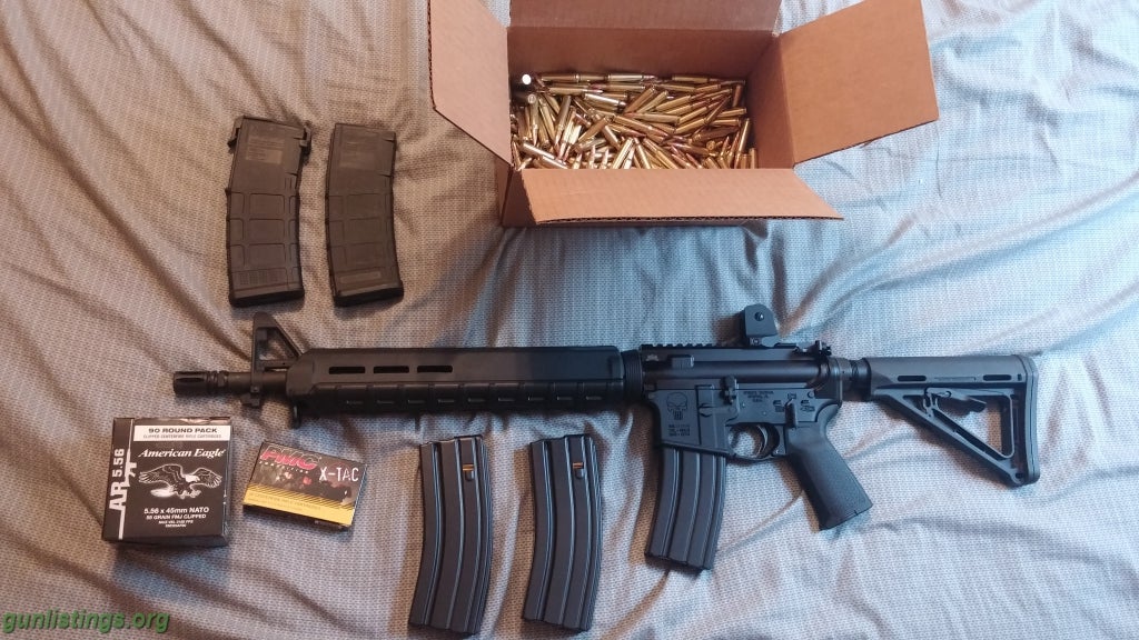 Rifles AR15 With Mags And Ammo