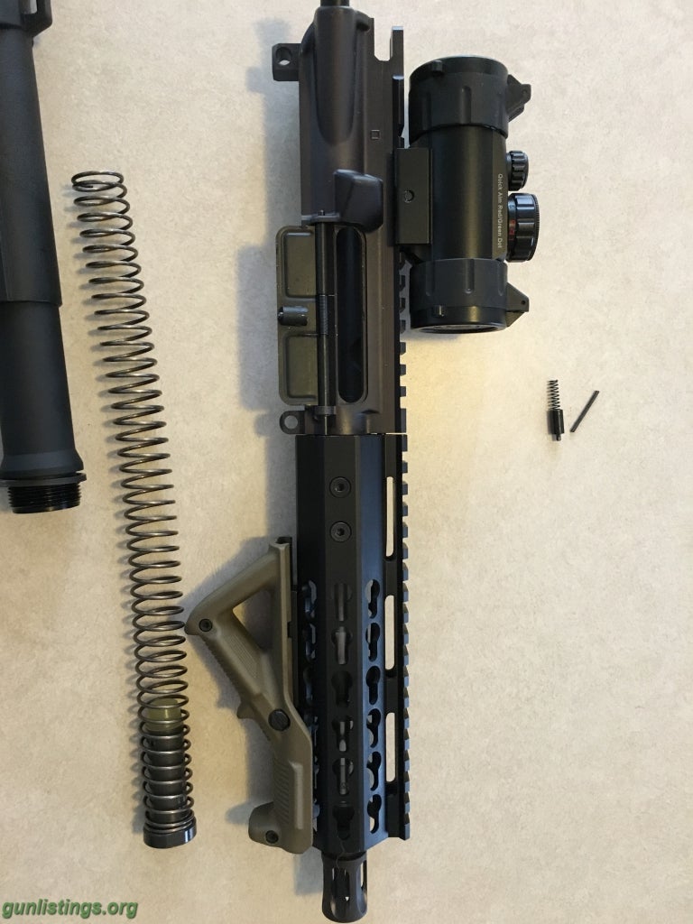 Rifles AR 15 Complete Upper Assembly 7.5