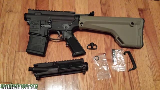 Rifles AR Complete Lower, 2 Upper Receivers,and Extras