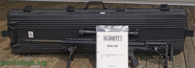 Rifles BARRETT  98B 338 LAPUA