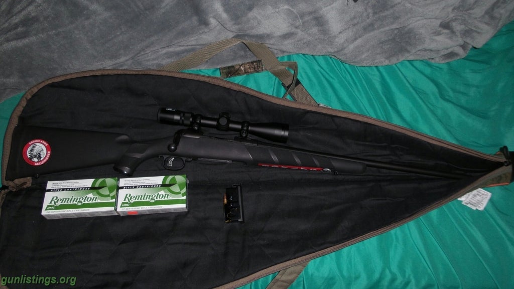 Rifles Brand New .308 Savage Model 11 - With Case And Ammo
