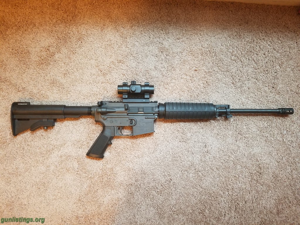 Rifles Bushmaster AR-15 Carbon With Red Dot Sight