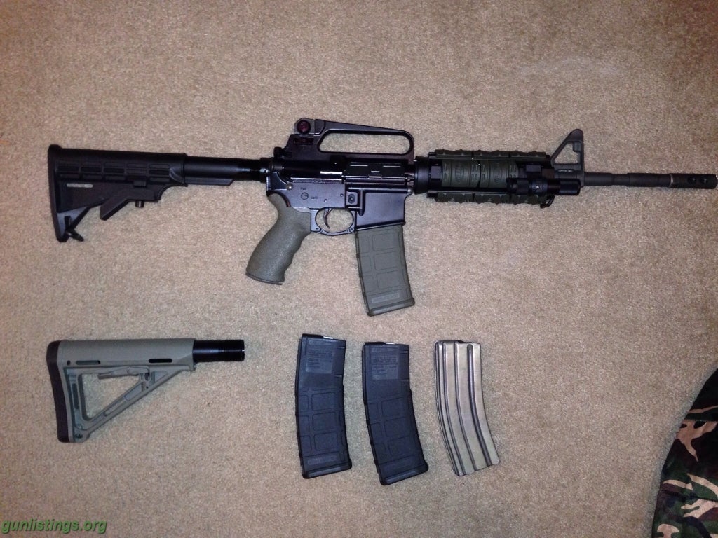 Rifles Bushmaster XM15 AR15 With Ammo And Extras..