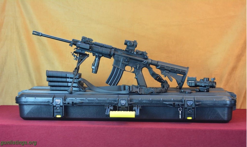 Rifles Bushmaster XM15 Lite Weight, Quick Response Carbine QRC