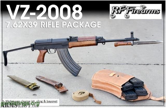 Rifles Century Arms VZ2008 Side Folding Rifle 7.62 X 39