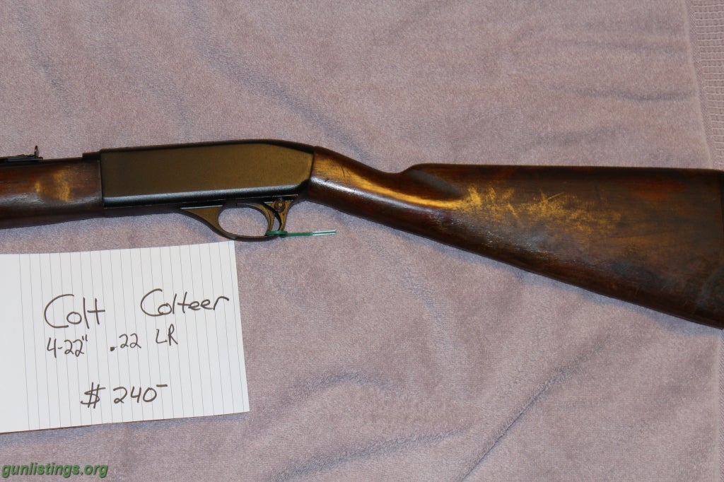 Rifles Colt Colteer