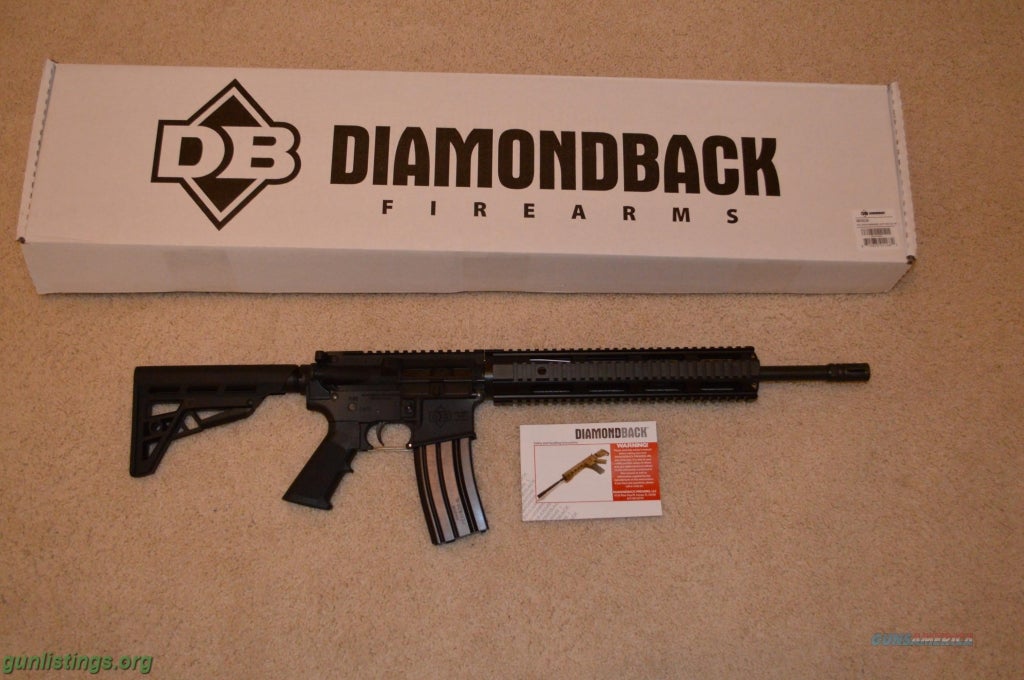 Rifles Diamondback AR15 5.56 30+1 FT QR