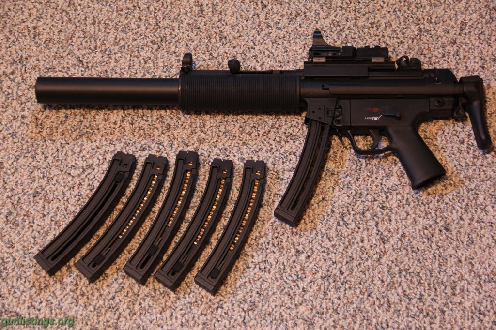 Rifles H&K MP5 .22 Cal