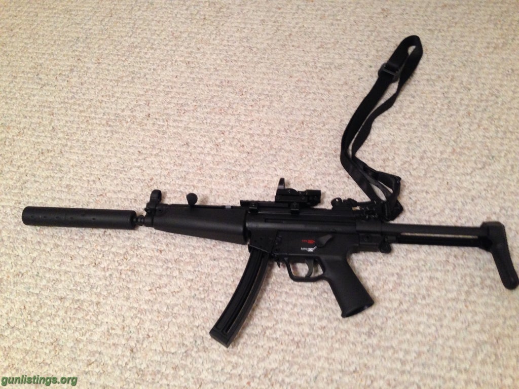 Rifles HK MP5 A5 .22LR LIKE NEW