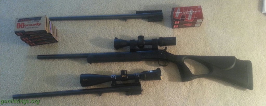 Rifles H&R / NEF SB2 .243, .308 And .444 Marlin Package Deal