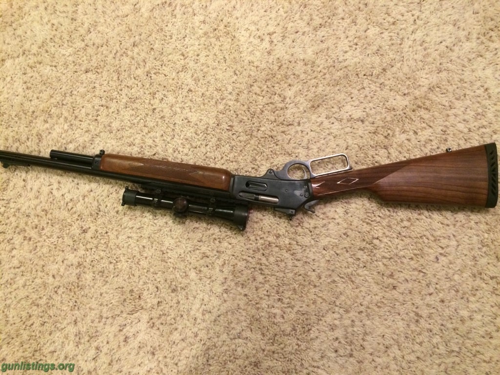Rifles Marlin 1895M W/ Scope & Ammo