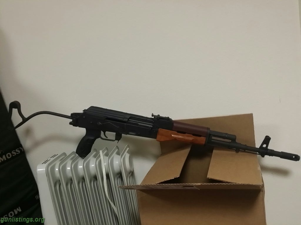 Rifles Mint Polis Tantal AK74 And 2160 Rounds Of 7n6 In Cans.