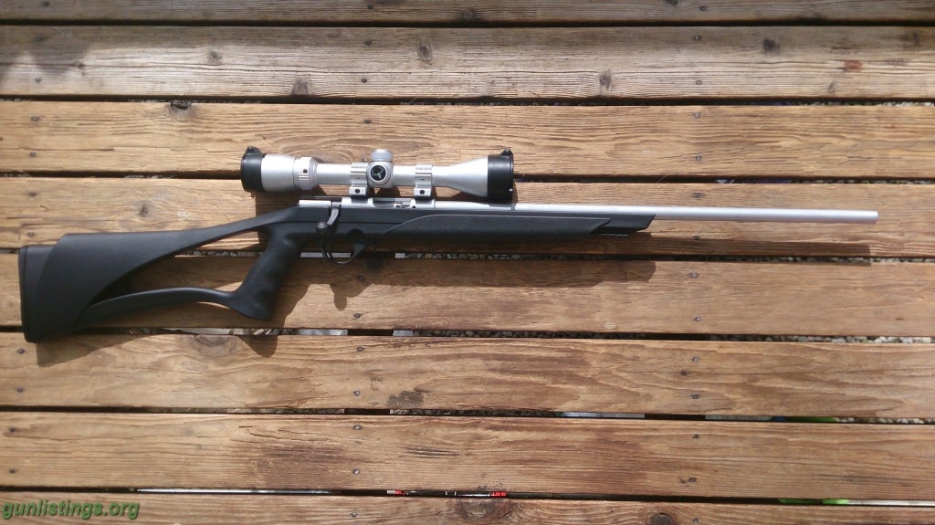 Rifles Mossberg 817 .17 HMR With Bushnell 3-9x40 Scope