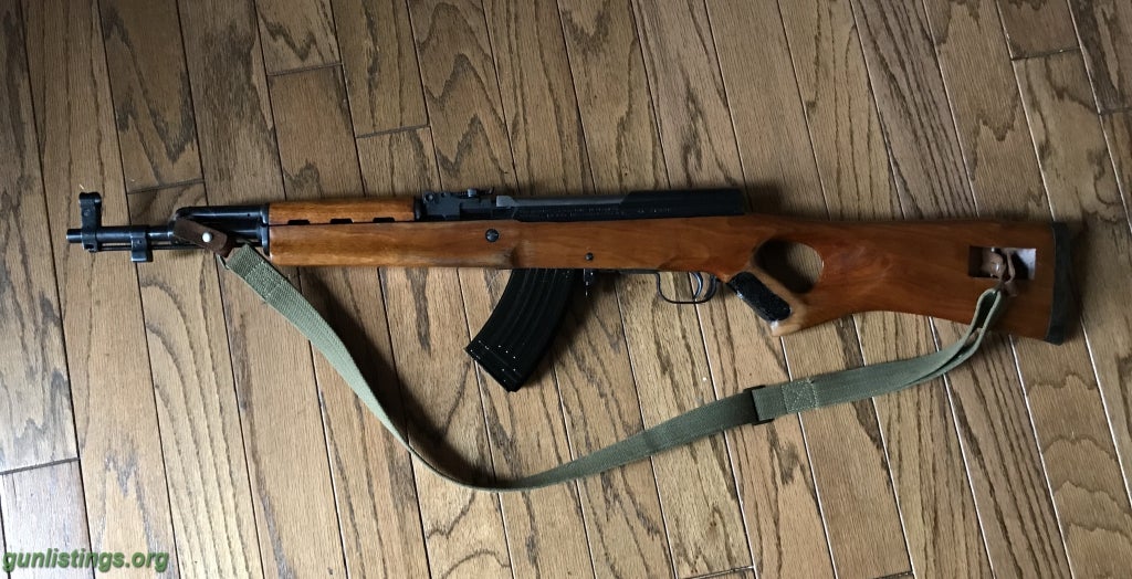 Rifles Rare SKS Sporter Takes AK Mags