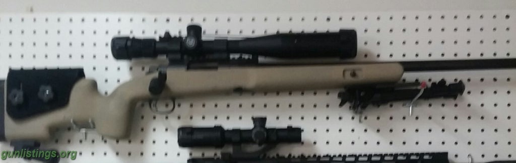 Rifles Remington 700. 308win Long Range