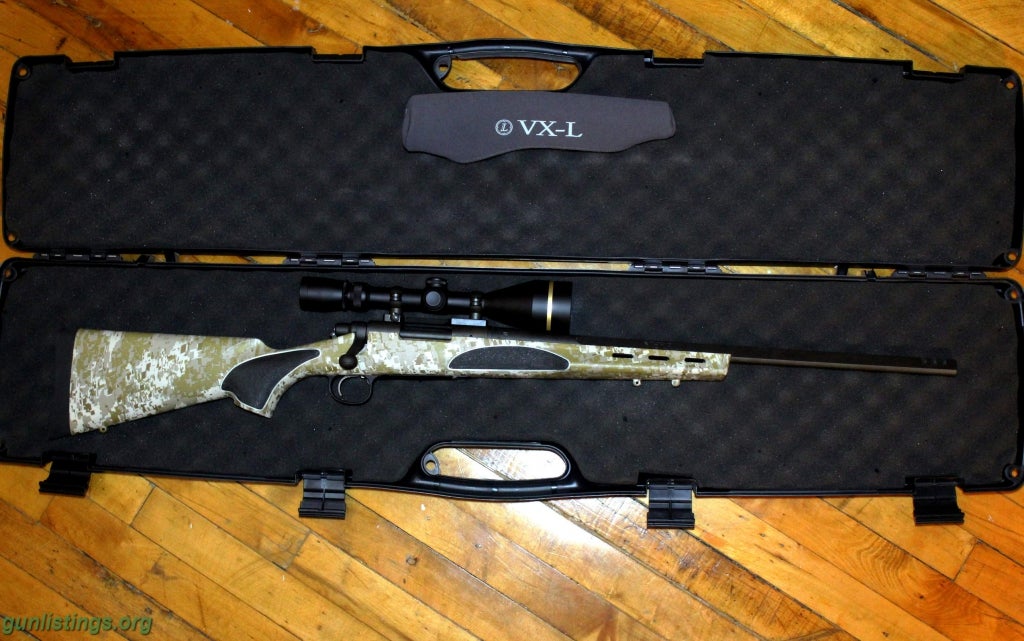 Rifles Remington 700 VTR .308 + Leupold Scope VX-L 4.5-14x50mm