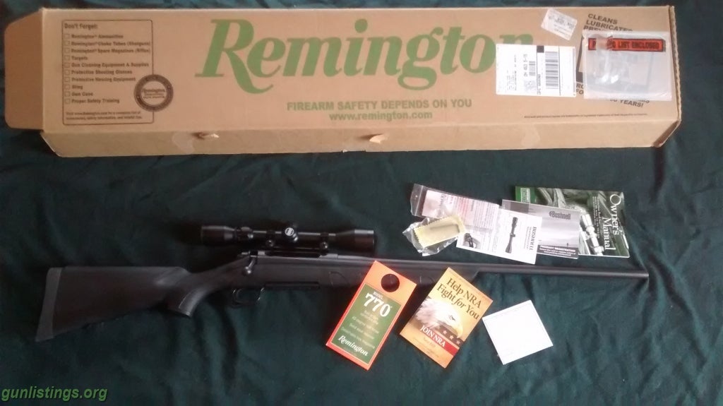 Rifles Remington 770 7mm