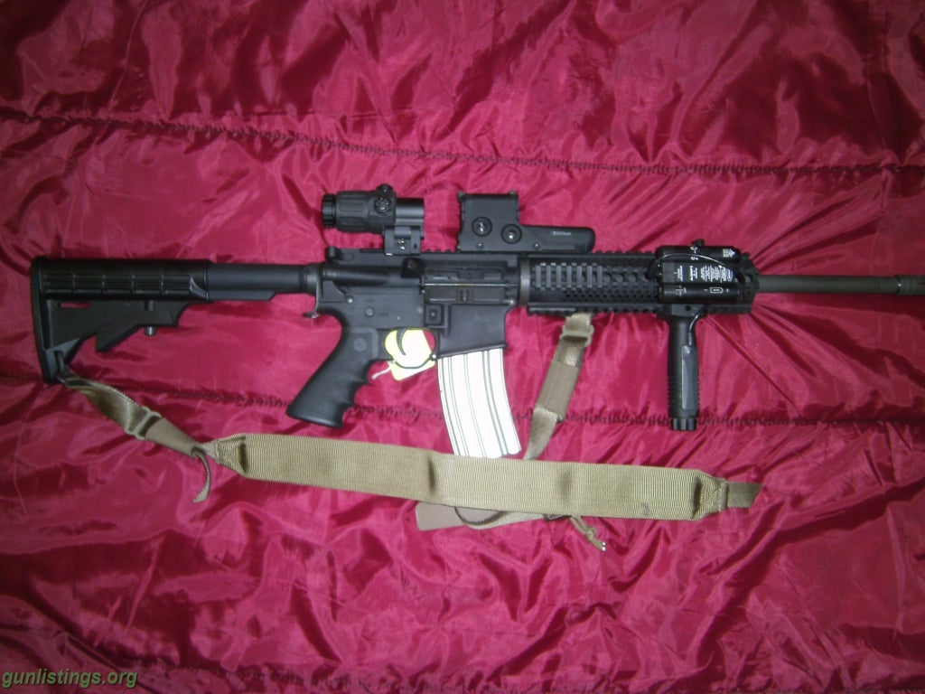 Rifles Rock River AR-15, LOADED (EOTech, Magnifier, Etc.)