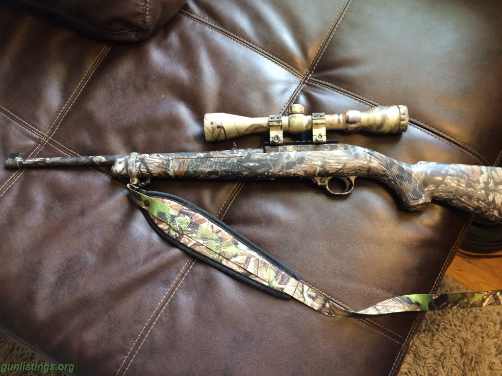 Rifles Ruger 10/22 Mossy Oak Edition