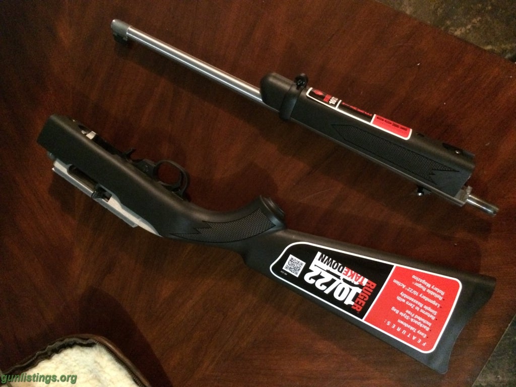 Rifles Ruger 1022 Takedown Unfired