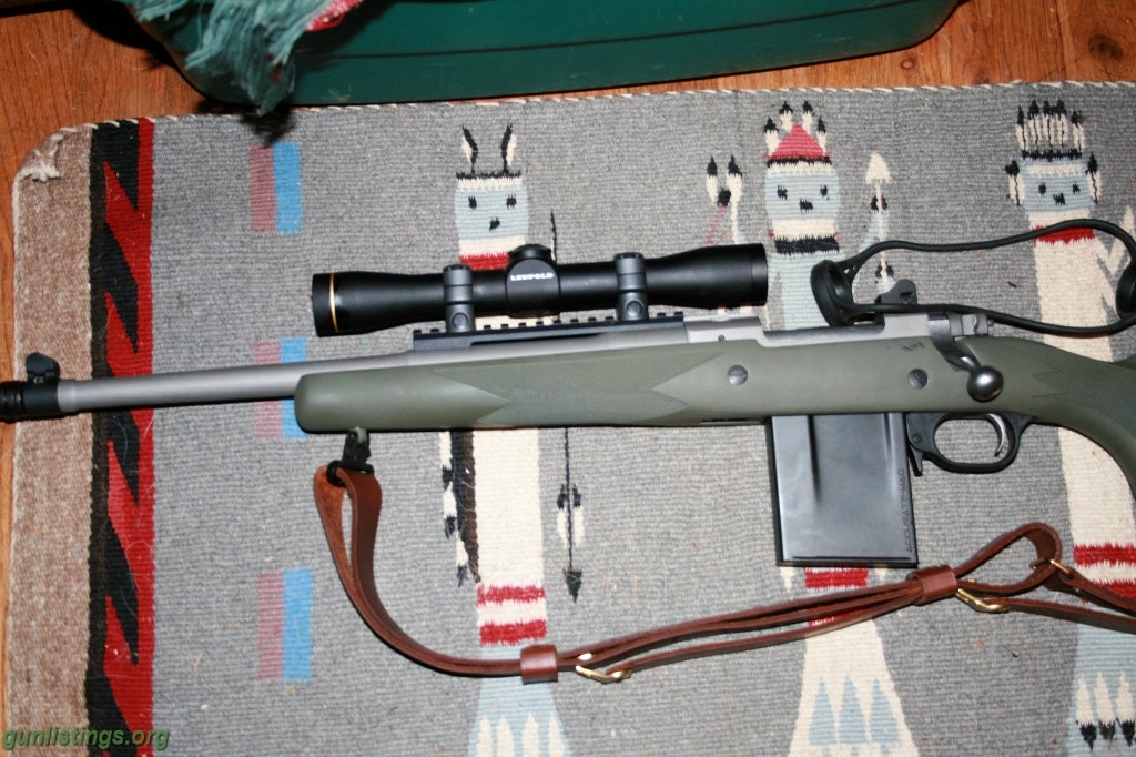 Rifles Ruger Gunsite Scout .223 LH Bolt