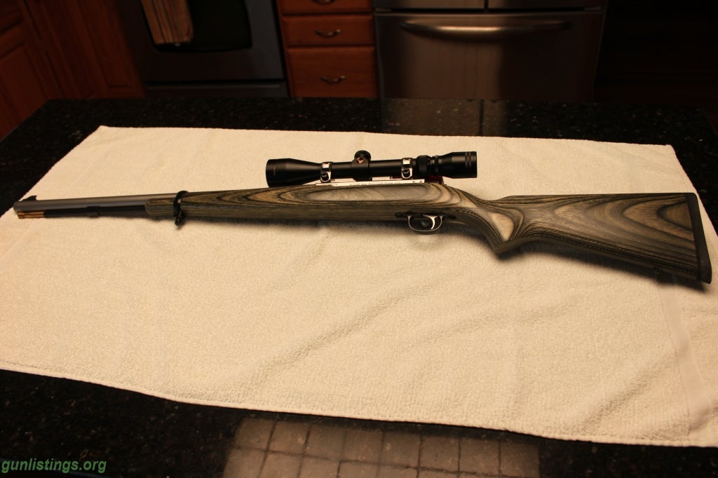 Rifles Ruger M77 50 Cal Muzzle Loader And Scope