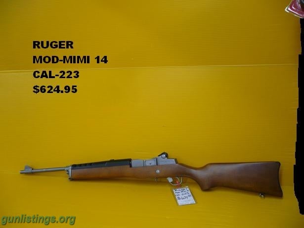 Rifles RUGER MINI 14