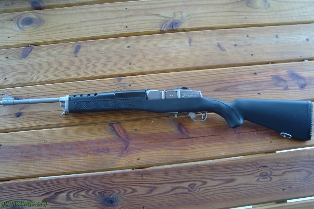 Rifles Ruger Mini 14 Stainless Ranch Rifle