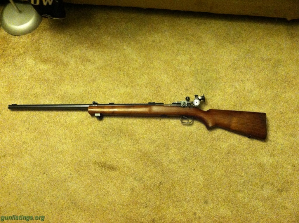 Rifles Sale/Trade: Winchester 52 22 LR 1935 Bull Barrel Lyman