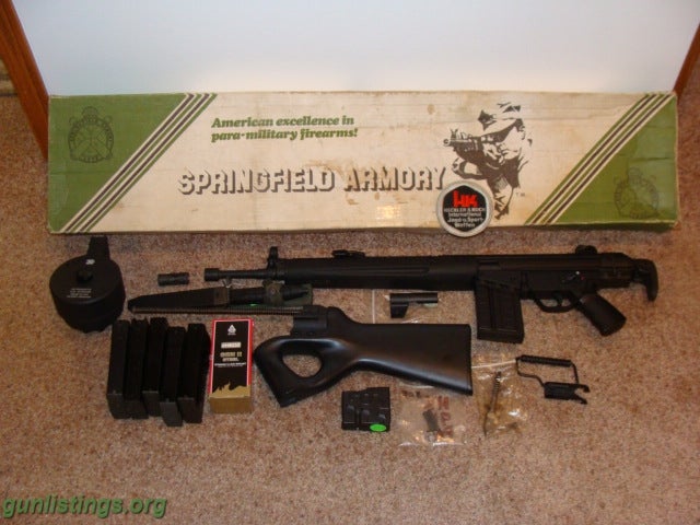 Rifles SAR-8 HK 91 G3 Springfield 308