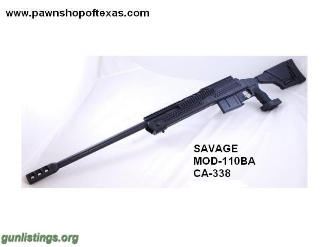 Rifles SAVAGE 338 LAPU MAG