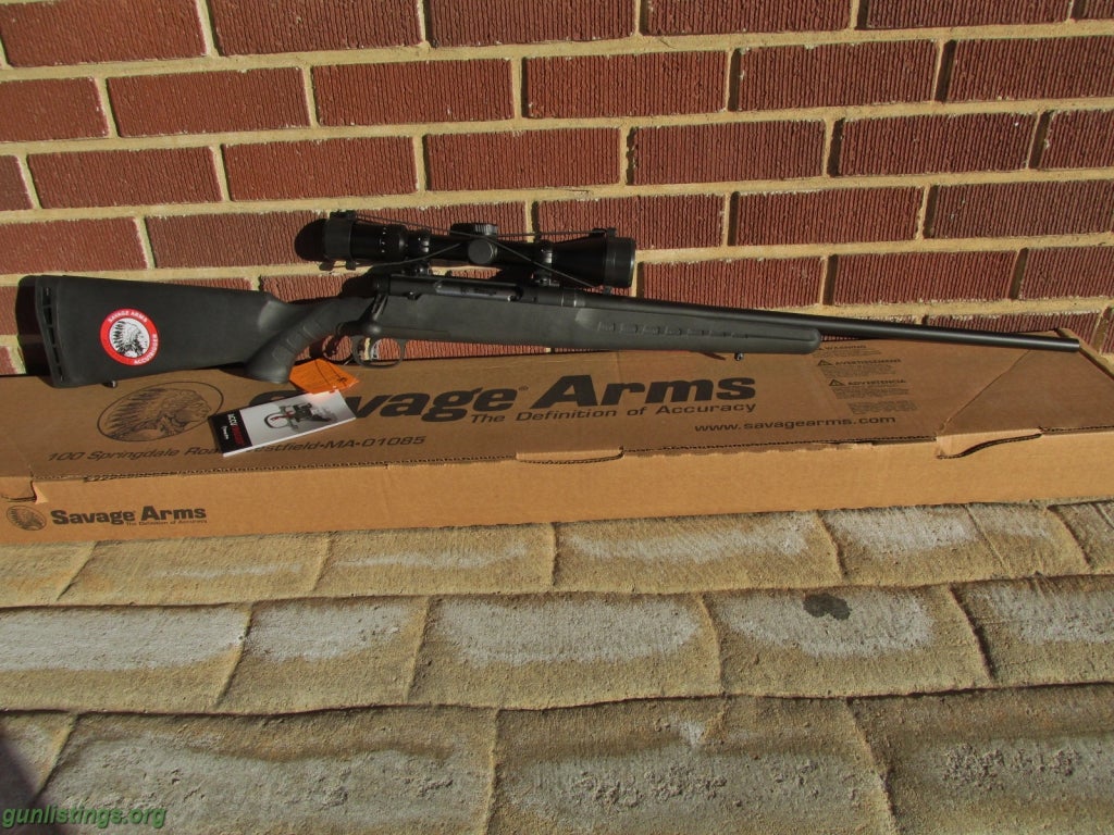 Rifles Savage Axis XPII, 270cal, Kaspa Scope Accutirigger NEW