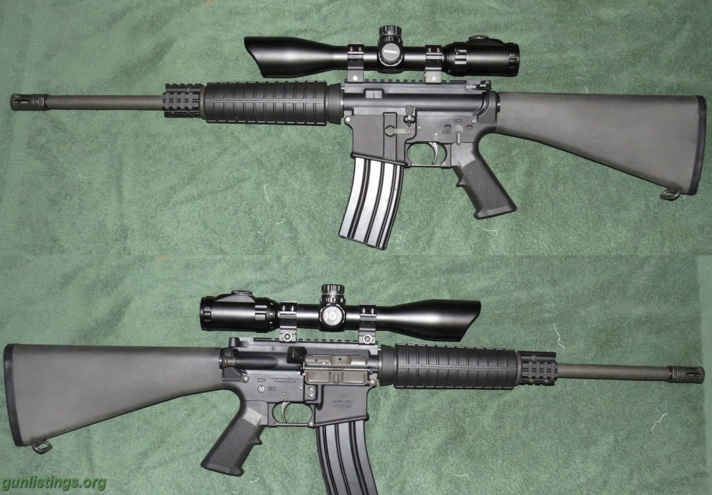 Rifles Scoped AR 15
