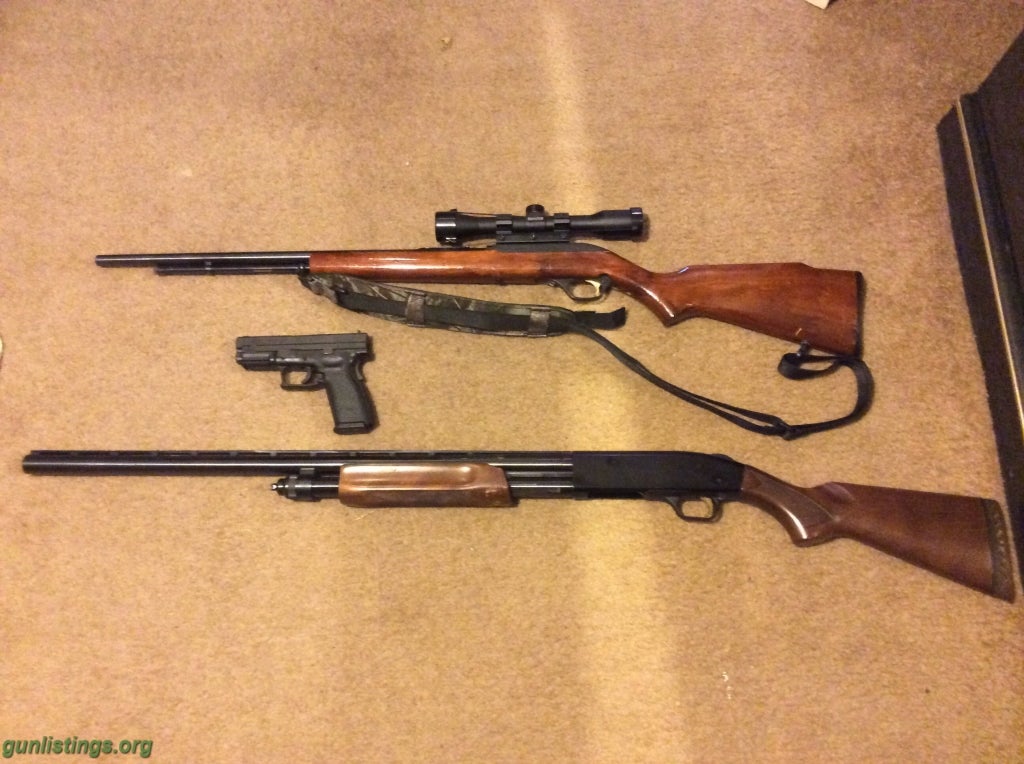 Rifles Springfield/mossberg/marlin