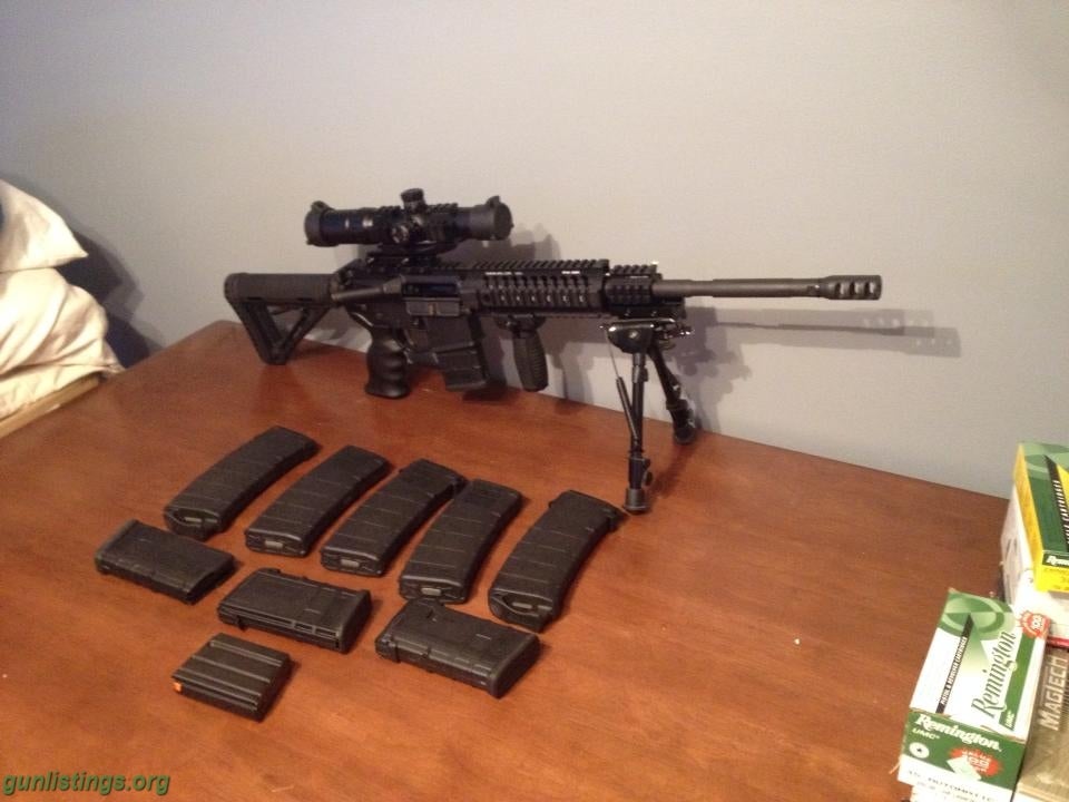 Rifles Stag Model 2t AR15 W/ Over 800$ In Extras!