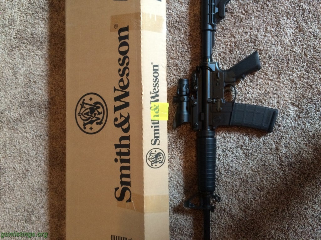 Rifles S&W MP15 And Extras