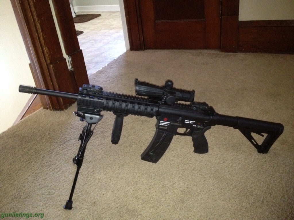 Rifles S&W M&P 15-22 Decked Out