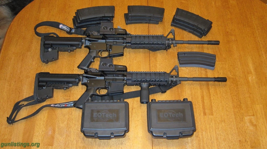 Rifles Two Stag Arms Model 2T W/ EOTech Scope