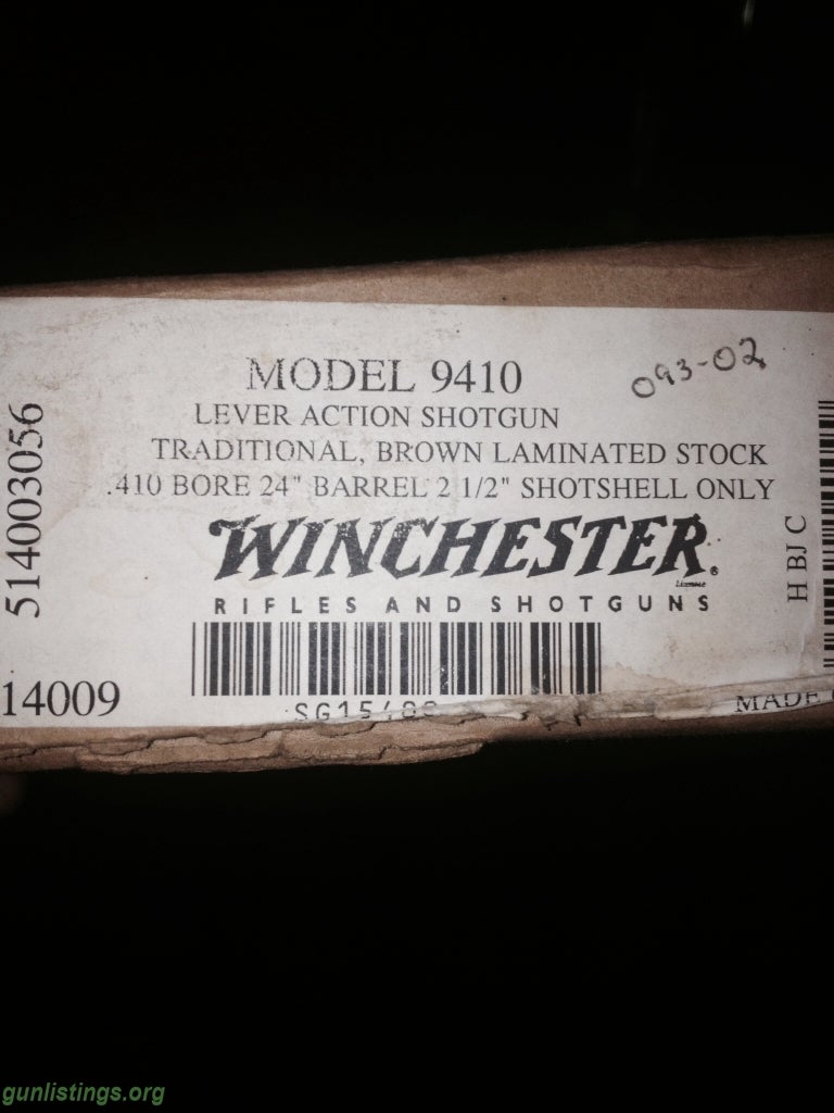 Rifles Winchester 9410
