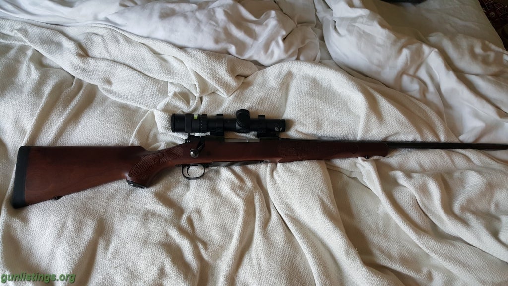 Rifles Winchester M70 FW .270 + Trijicon 1-4