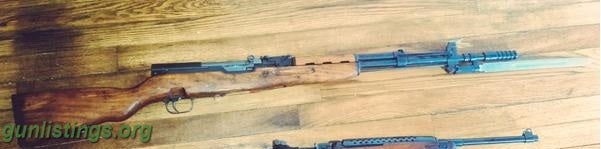 Rifles Yugoslavian SKS