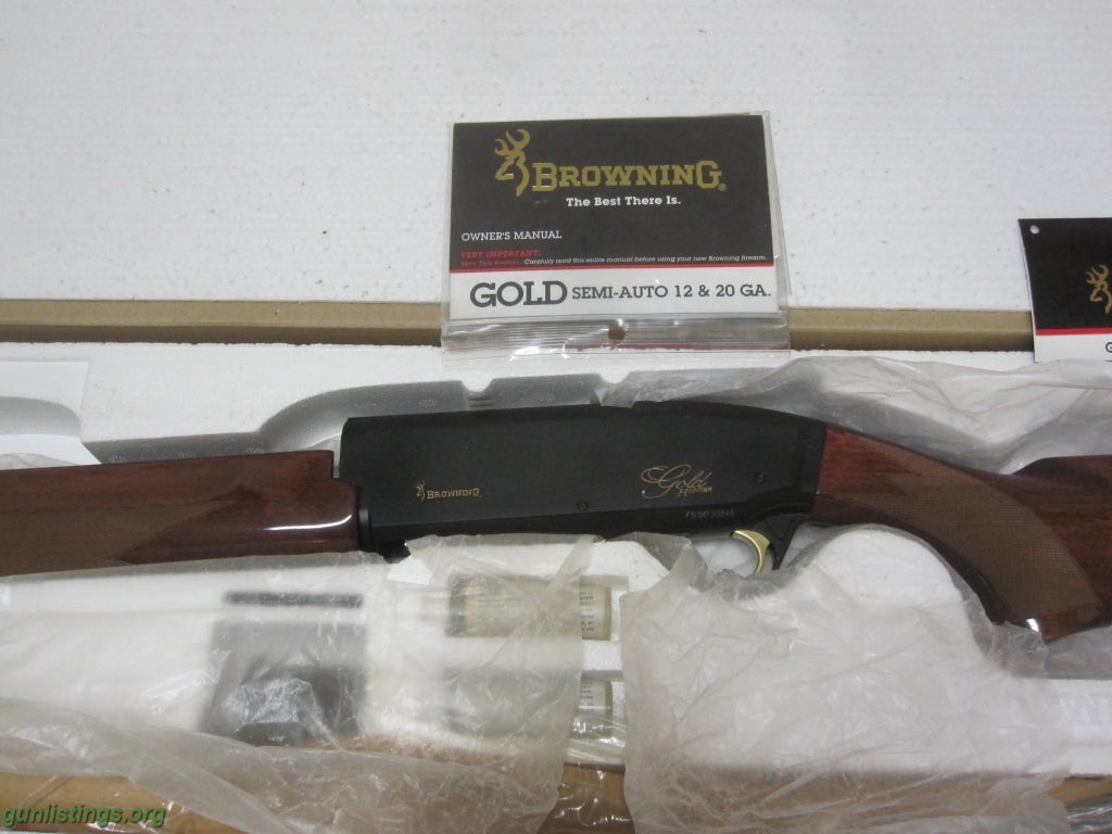 Shotguns Browning Gold Hunter NIB