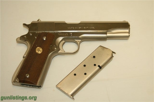 Shotguns Colt 1911 MK IV Series 70 Government Model .45 ACP