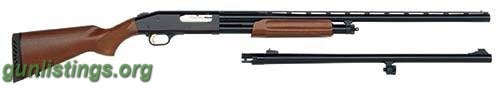 Shotguns Mossberg 500 Combos 12 Or 20 GA
