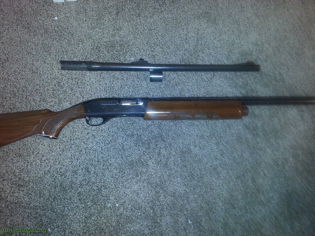 Shotguns Remington Mod 1100 12 Ga. Mag With 2 Barrels Trade