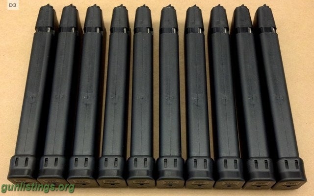 Accessories Factory Glock 33 Round 9mm Magazines