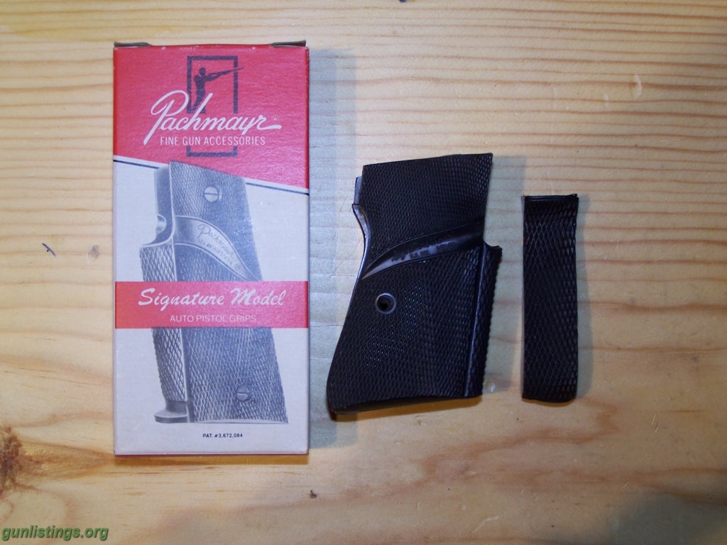 Accessories Pachmayr Grips/ Walther PPK/S