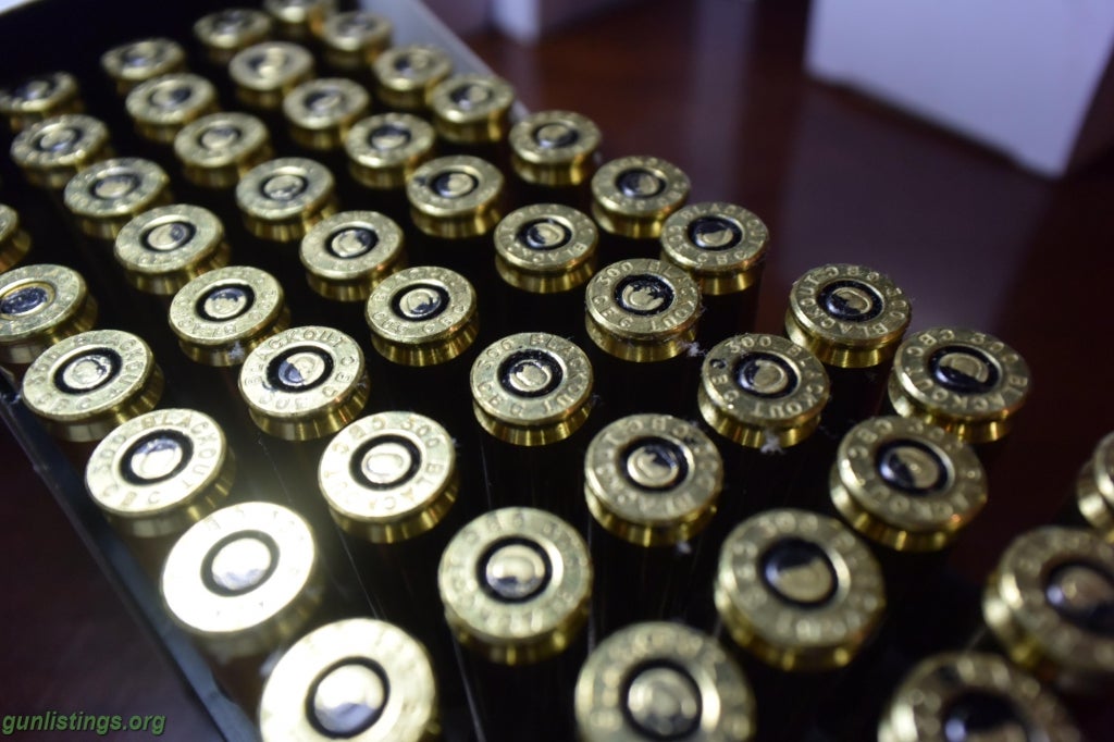 Ammo 300 AAC Blackout FMJ