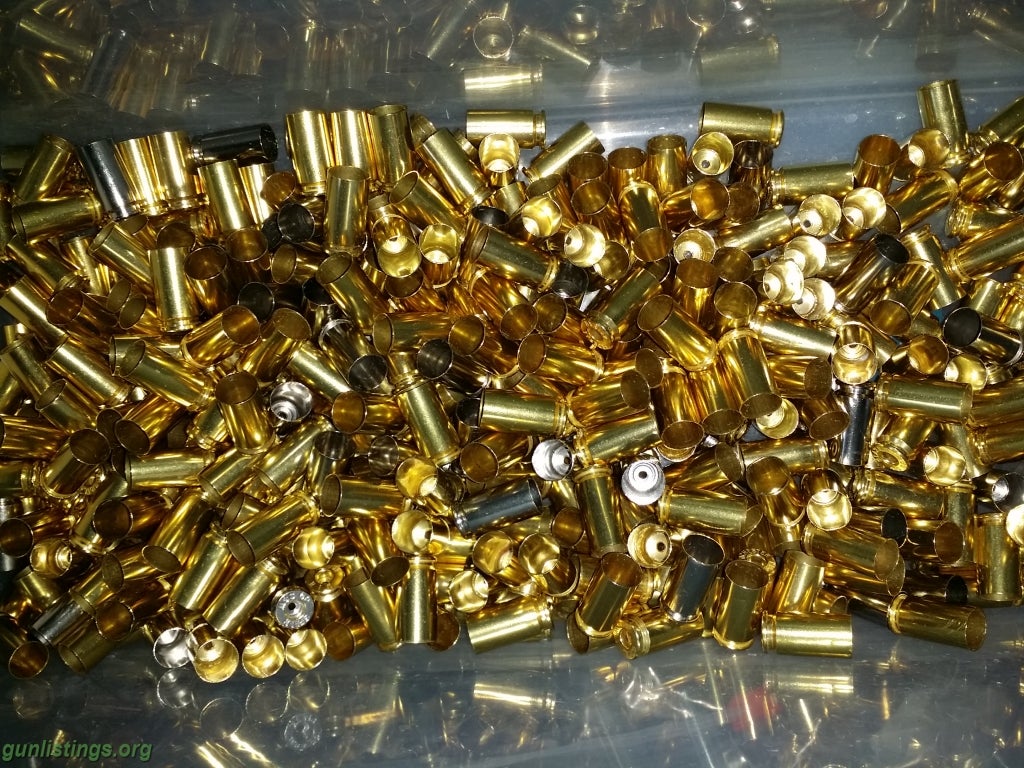 Ammo 380 40sw Cleaned And Deprimed Cases, Ready To Load