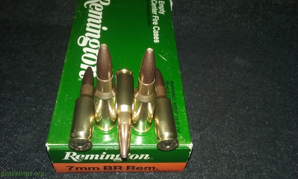 Ammo 7mm Remington Bench Rest Ammo.